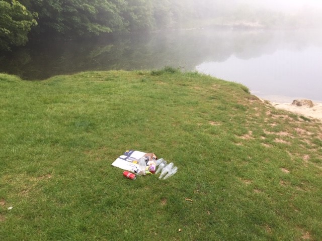 Rubbish at Cosmeston